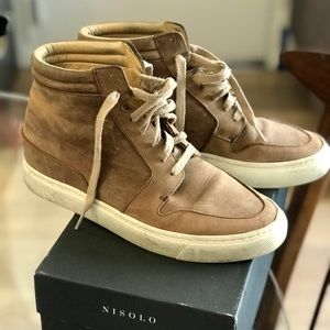 Nisolo Reina high top sneakers